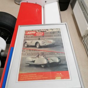 Porsche 550 juliste taulu