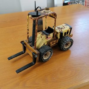 Metallinen Tonka forklift lelu / Toy car