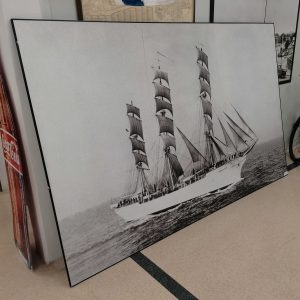 Suomen Joutsen taulu iso / Boat wall art 270cmx170cm