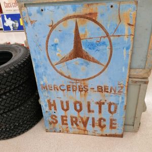Mercedes-Benz huolto kyltti/ Mercedes-benz Service sign