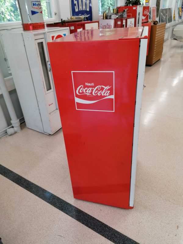 Coca-cola juoma-automaatti 1970 luvulta  Toimiva / Coca-cola Cooler 1970s working - Image 11