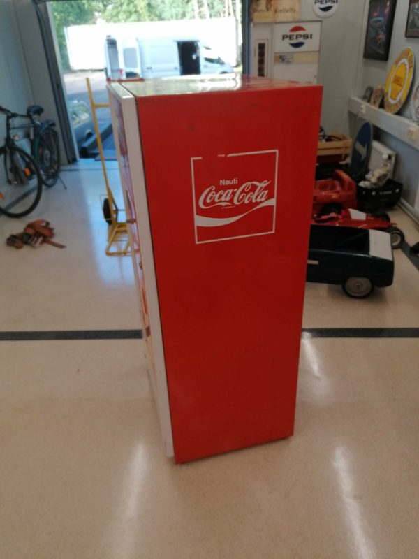 Coca-cola juoma-automaatti 1970 luvulta  Toimiva / Coca-cola Cooler 1970s working - Image 10