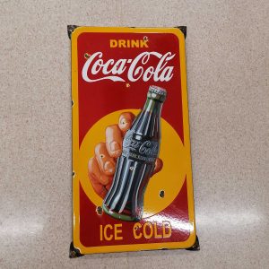 Coca cola emalikyltti / Coca cola enamel sign