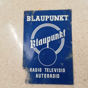 Blaupunkt messinki kyltti/ Blaupunkt brass sign