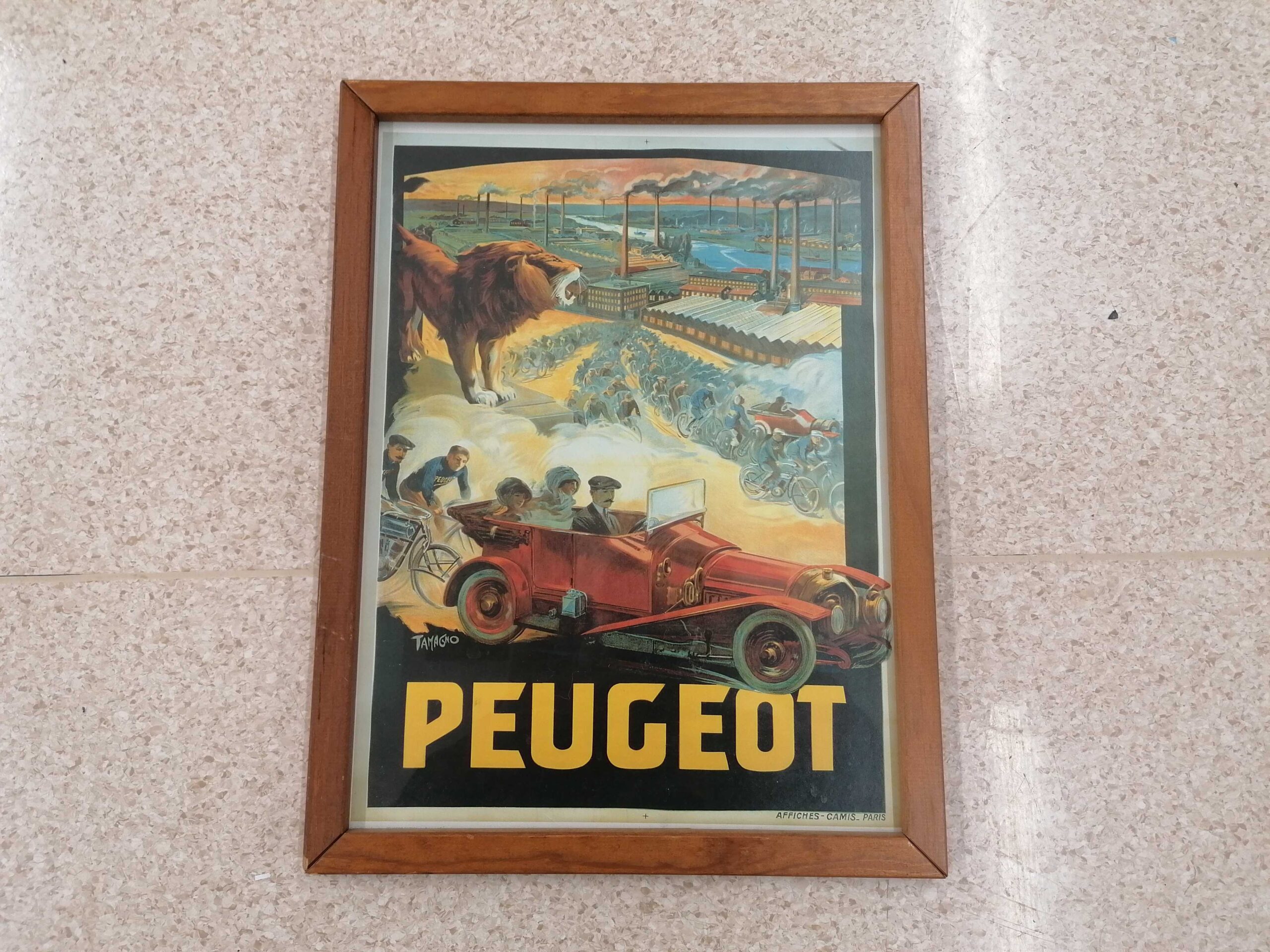 Poster Hypercar Peugeot | Aesthetic Posters