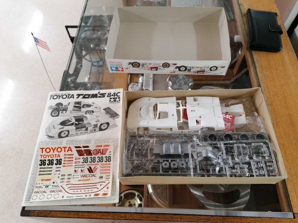 Tamiya Toyota TOM S  84 C 1/24 scale / Tamiya Toyota TOM S 84 C 1/24 scale koottava - Image 6