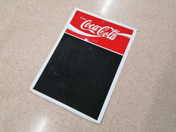 Coca cola kyltti liitutaululla / Coca Cola sign chalkboard - Image 3
