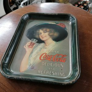 Coca cola tarjotin vuodelta 1972 / Coca cola tray from 1972