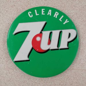 7 up kyltti / 7 up soda sign