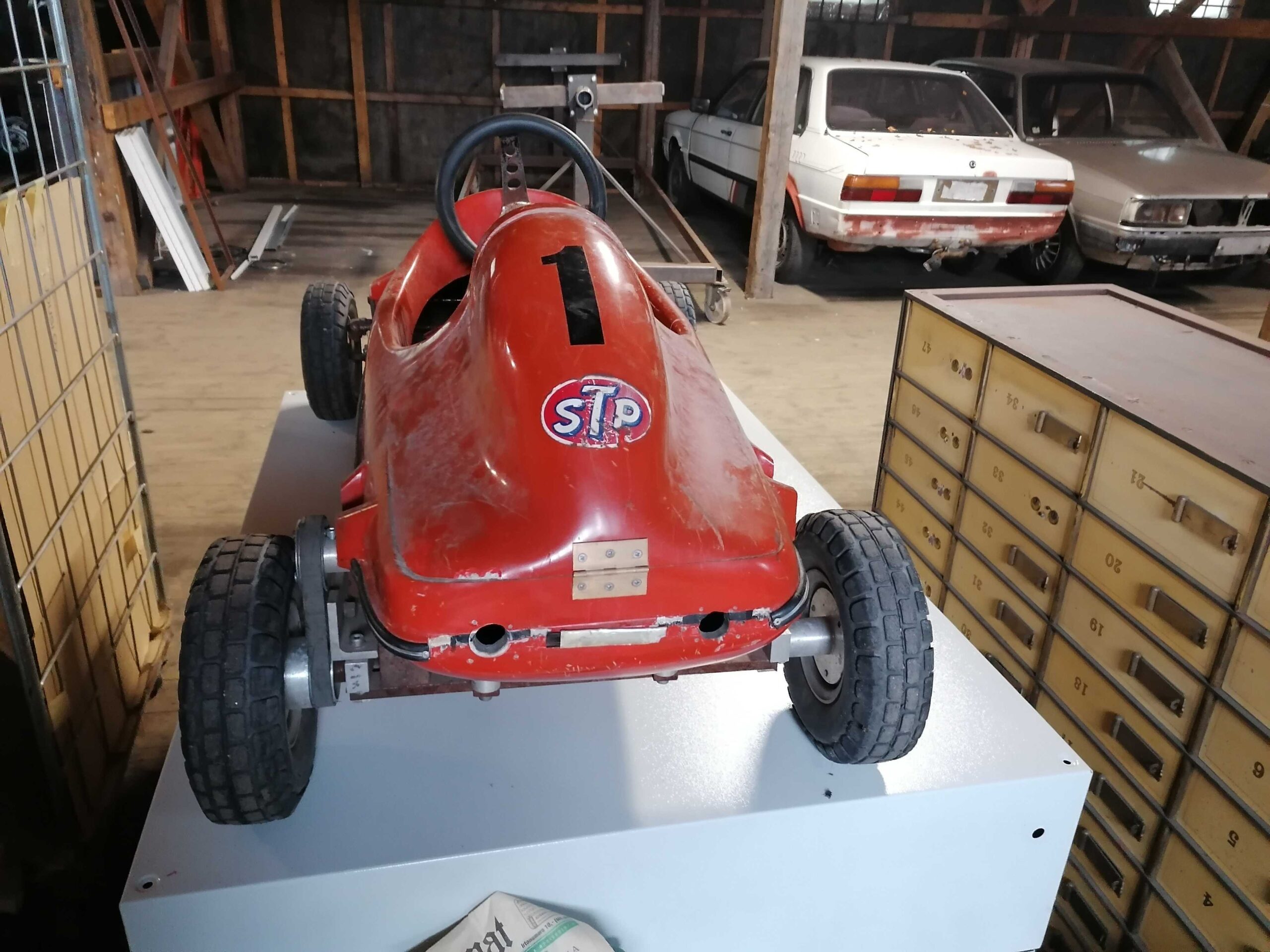 Iso vintage polkuauto? nykyinen sähköauto projekti / Big Vintage pedal car? / Now electric car project - Image 7