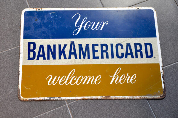 Bank of America-kyltti / Bank of America sign - Image 7