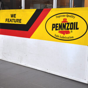 Iso Pennzoil kyltti  / Big Pennzoil sign